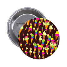 Ice Wallpaper Pinback Buttons