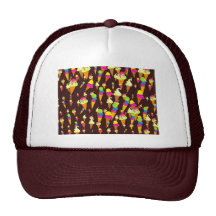Ice Wallpaper Trucker Hats