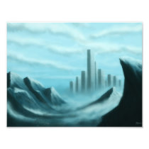 ice world fantasy photo print
