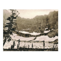Iceberg Lake, Glacier National Park Postcard