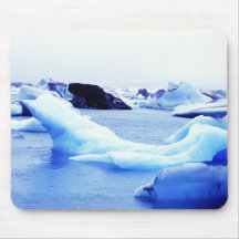 Icebergs at Jokulsarlon Lagoon Mousepads