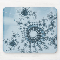 Icecap Spirals Fractal mousepads