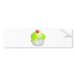 Iced Cupcake Bumper Sticker