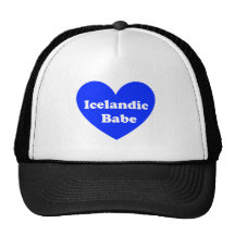 Iceland girl mesh hat