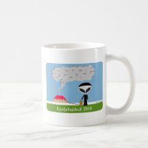 Iceland Volcano 2010 Mug
