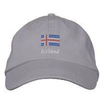 Icelandic Cap - Icelandic Flag Hat Baseball Cap
