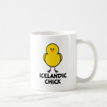 Icelandic Chick Mugs