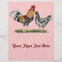 Icelandic Chickens Custom Flyer