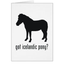 Icelandic Pony Cards