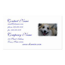 Icelandic Sheepdog Business Cards