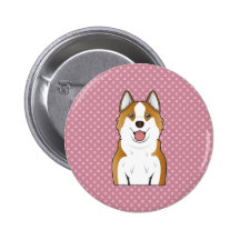 Icelandic Sheepdog Cartoon Pins