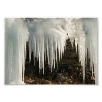Icesickle Formations 5x7 Photograph