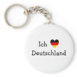 Ich liebe Deutschland Keychain