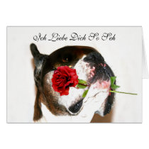 Ich Liebe Dich So Seh Boxer Karte Cards