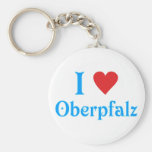 Ich liebe I love Oberpfalz Schlüsselanhänger