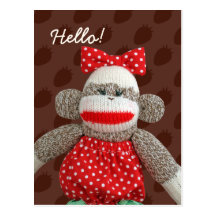 Ichigo the Sock Monkey Postcards