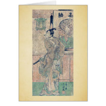 Ichikawa Monnosuke II(actor) by Ippitsusai,Buncho Card