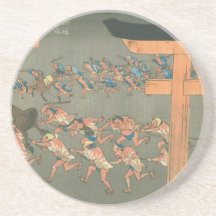 Ichiryusai Hiroshige Coaster