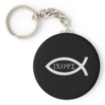 Ichthus - Christian Fish Symbol Key Chains