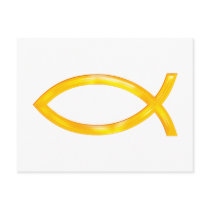 Ichthus - Christian Fish Symbol Postcards