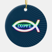 Ichthus - Christian Ornament