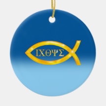 Ichthus - Christian Ornament