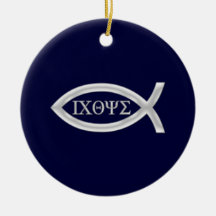 Ichthus - Christian Ornament