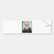 ICON (32)mary mother of good Bumper Stickers