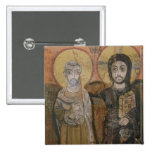 Icon depicting Abbott Mena with Christ Pinback Buttons