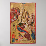 Icon depicting the Nativity Print