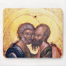 Icon of SS. Peter and Paul Mousepad