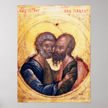 Icon of SS. Peter and Paul Posters