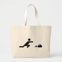 icône de bordage noire sacs de toile