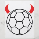 icône de diable de handball prospectus en couleur