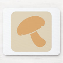Icône de légume de champignon tapis de souris