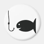 icône de pêche magnets