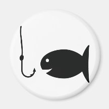 icône de pêche magnets