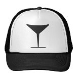 icône en verre de cocktail casquettes de camionneur