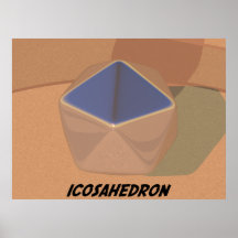 Icosahedron Print