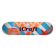 iCraft Scrapbooking and Buttons Craft Gifts Skateboard Decks