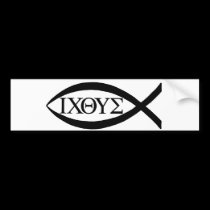 ICTHUS bumper stickers