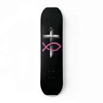 Icthus & Cross Skateboard Decks