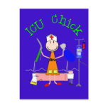 ICU Chick (Nurse) postcards