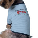 ICU Nothing Scares Me pet clothing