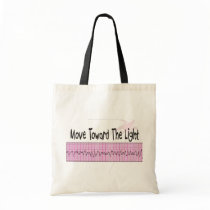 ICU Nurse Gift--Hilarious V-Fib EKG Strip Design Tote Bags