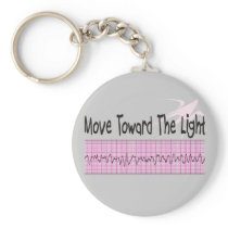 ICU Nurse Gift--Hilarious V-Fib EKG Strip Design Keychains