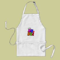ICU Nurse Gifts, Artsy QRS design aprons