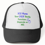 ICU Nurse Gifts Trucker Hat
