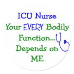 ICU Nurse Gifts stickers