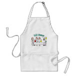 ICU Nurse Gifts Unique 3D Artist Graphics aprons